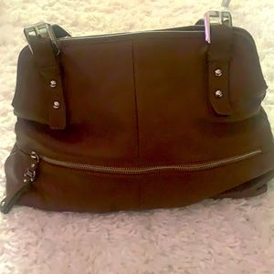 B. Makowsky genuine leather handbag